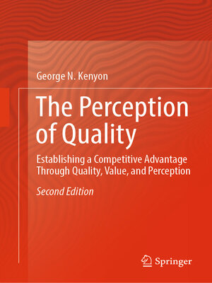 cover image of The Perception of Quality
